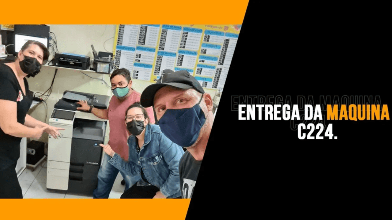 Entrega técnica de máquina gráfica para cliente
